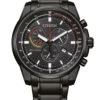 Citizen AT1195-83E Eco-Drive Solar Herrenuhr Chronograph Schwarz