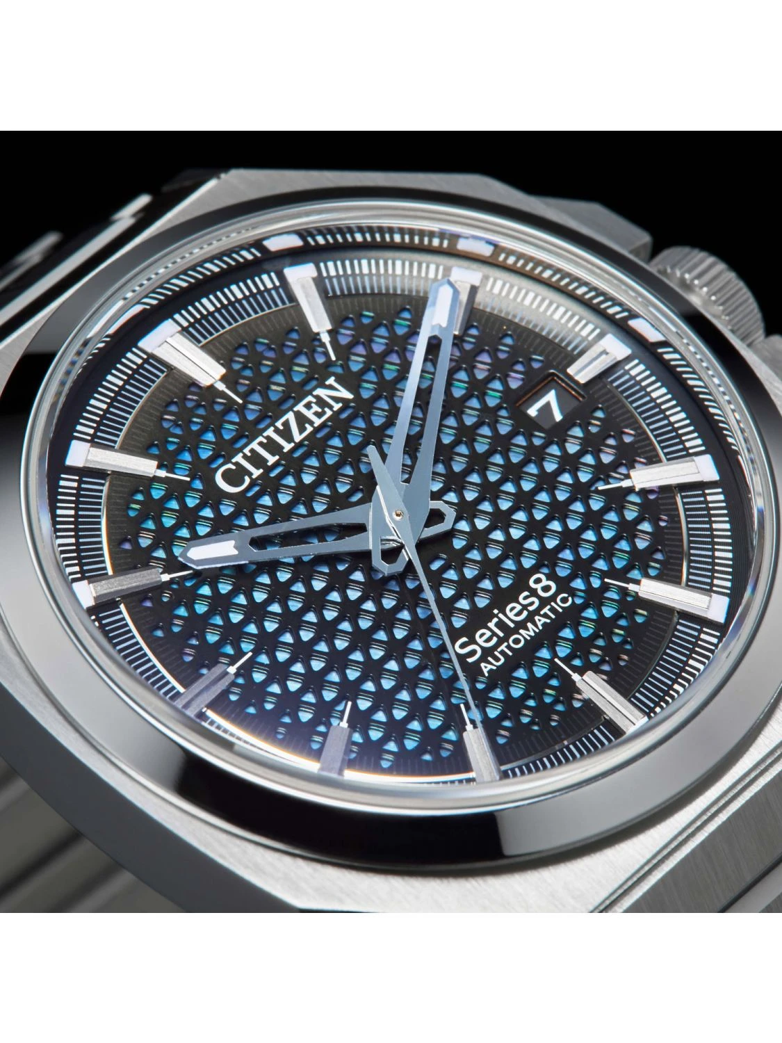 Citizen NA1010-84X Herrenuhr Automatik Series 8 Stahl/Schwarz 5 Citizen NA1010-84X Herrenuhr Automatik Series 8 Stahl/Schwarz – Bild 5