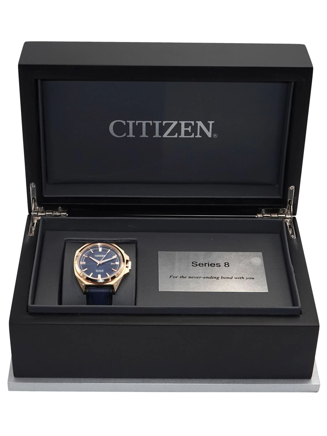 Citizen NB6012-18L Herrenuhr Automatik Series 8 Blau/Roségoldfarben 5 Citizen NB6012-18L Herrenuhr Automatik Series 8 Blau/Roségoldfarben – Bild 5