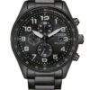 Citizen CA0775-79E Eco-Drive Herrenuhr Chronograph Schwarz