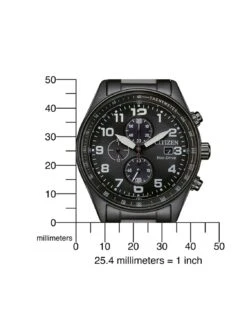Citizen CA0775-79E Eco-Drive Herrenuhr Chronograph Schwarz -Mode Zubehör Geschäft 02593734 4