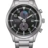 Citizen CA7028-81E Eco-Drive Herrenuhr Chronograph Stahl/Schwarz