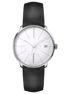 Junghans 027/4230.00 Meister Fein Damenuhr Kleine Automatic Braun/Stahl