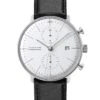 Junghans 027/4600.02 Max Bill Chronoscope Herrenuhr Mit Saphirglas