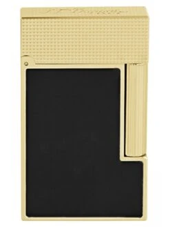 S.T. Dupont C16601 Feuerzeug Linie 2 Mattschwarz/Goldfarben 8 S.T. Dupont C16601 Feuerzeug Linie 2 Mattschwarz/Goldfarben -Mode Zubehör Geschäft 03003487705 4