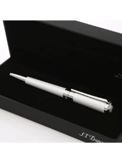 S.T. Dupont 465600 Kugelschreiber Liberté Weiß/Palladium -Mode Zubehör Geschäft 030135787948 4