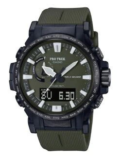 Casio PRW-61Y-3ER Pro Trek Funk-Solar Herrenuhr Grün