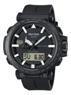 Casio PRW-6621Y-1ER Pro Trek Funk-Solar Herrenuhr Schwarz/Grün