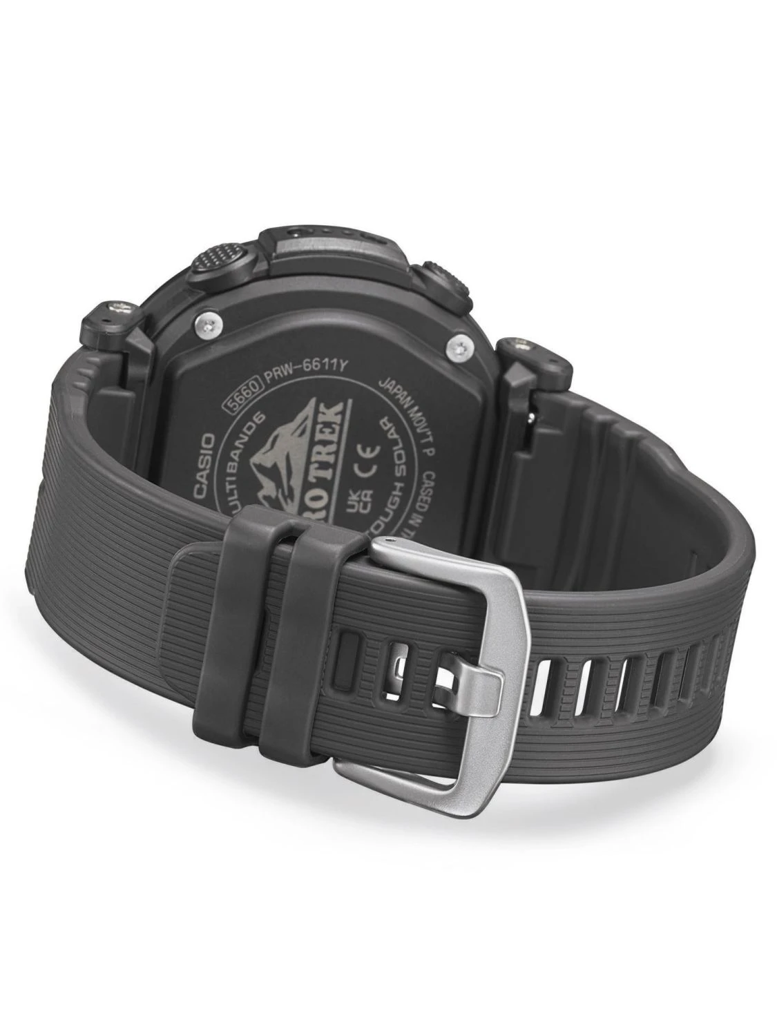 Casio PRW-6621Y-1ER Pro Trek Funk-Solar Herrenuhr Schwarz/Grün 5 Casio PRW-6621Y-1ER Pro Trek Funk-Solar Herrenuhr Schwarz/Grün – Bild 5