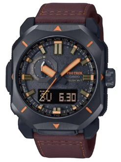 Casio PRW-6900YL-5ER Pro Trek Funk-Solar Herrenuhr Braun/Schwarz