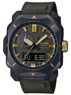 Casio PRW-6900Y-3ER Pro Trek Funk-Solar Herrenuhr Grün/Schwarz