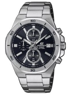 Casio EFV-640D-1AVUEF Edifice Herrenuhr Chronograph Stahl/Schwarz