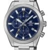 Casio EFB-710D-2AVUEF Edifice Herren-Armbanduhr Chronograph Stahl/Blau