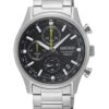 Seiko SSB419P1 Herrenuhr Chronograph Stahl/Schwarz