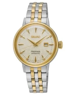 Seiko SRE010J1 Presage Damenuhr Cocktail Time Automatik Zweifarbig