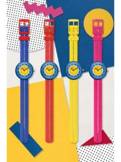 Flik Flak FBNP189 Kinderuhr Retro Yellow 9 Flik Flak FBNP189 Kinderuhr Retro Yellow -Mode Zubehör Geschäft 08929191513 5