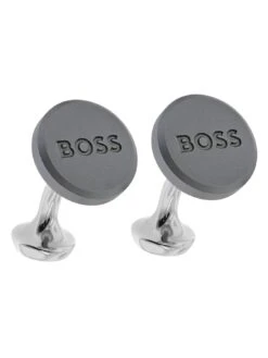 BOSS 50475421-040 Manschettenknöpfe Rund Cal