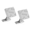 BOSS 50486834-040 Manschettenknöpfe Quadratisch Silberfarben Cross