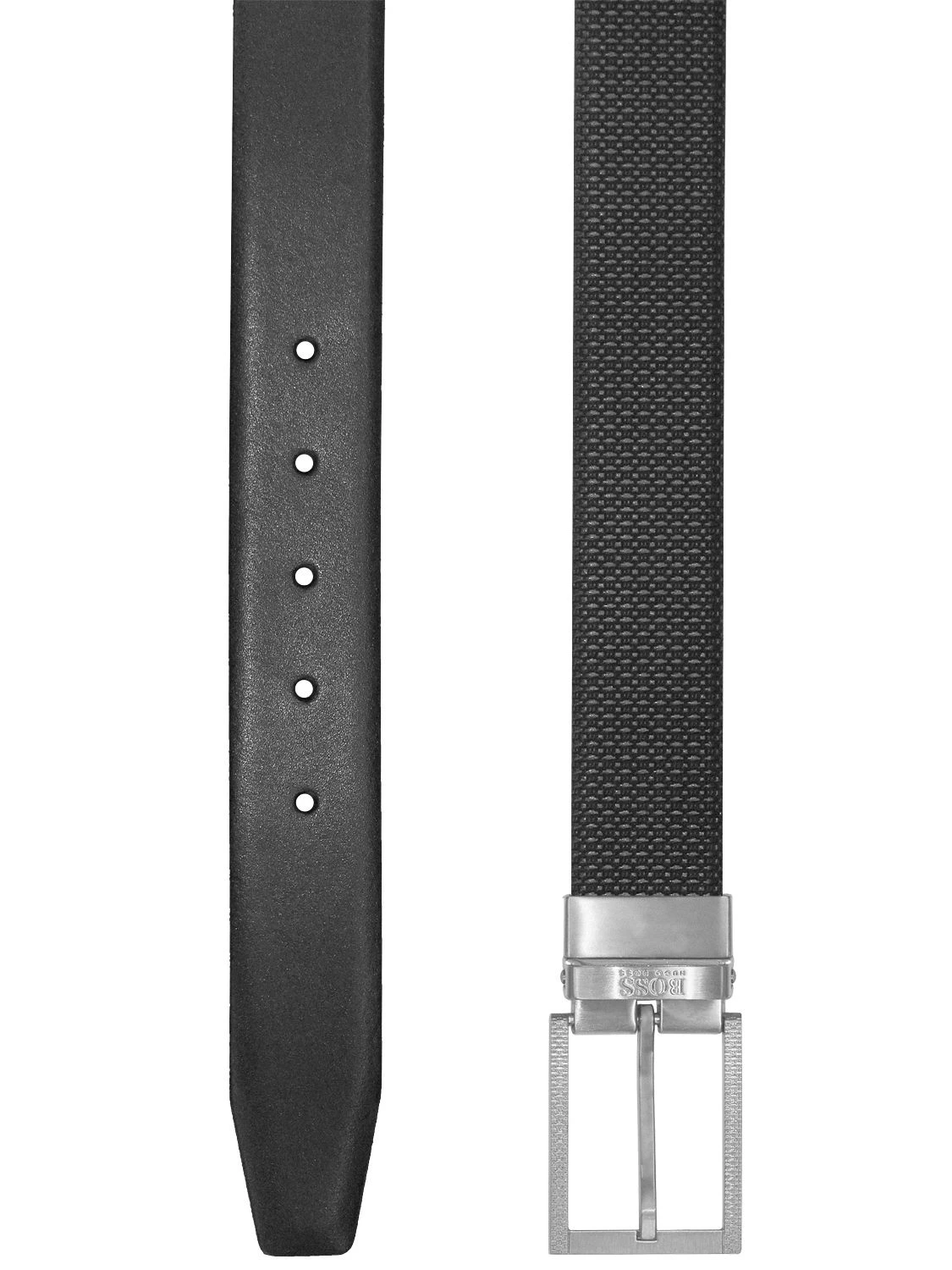 BOSS 50408143-001 Herren-Wendegürtel Gebert Schwarz 2 BOSS 50408143-001 Herren-Wendegürtel Gebert Schwarz – Bild 2