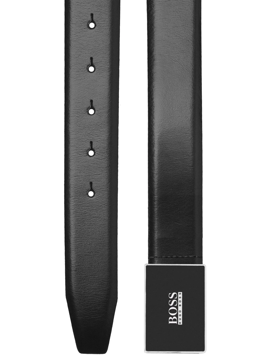 BOSS 50402761-001 Herrengürtel Icon-E Schwarz 2 BOSS 50402761-001 Herrengürtel Icon-E Schwarz – Bild 2