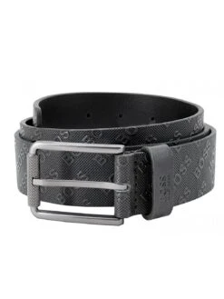 BOSS 50461671-001 Herren-Gürtel Tint Leder Schwarz