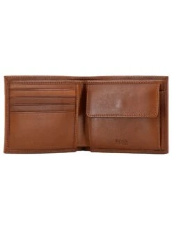 BOSS 50461767-235 Herren-Geldbeutel Trucker Hellbraun -Mode Zubehör Geschäft 09757988728 2