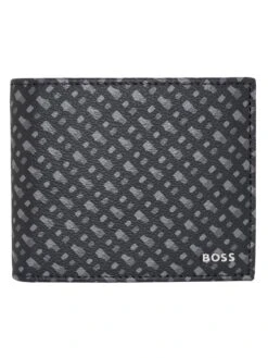 BOSS 50475573-001 Herren-Geldbörse Byron-Trifold Schwarz