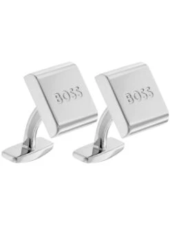 BOSS 50491925-040 Manschettenknöpfe Silberfarben Jac