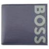 BOSS 50492334-418 Herren-Geldbeutel Leder Dunkelblau Big BL