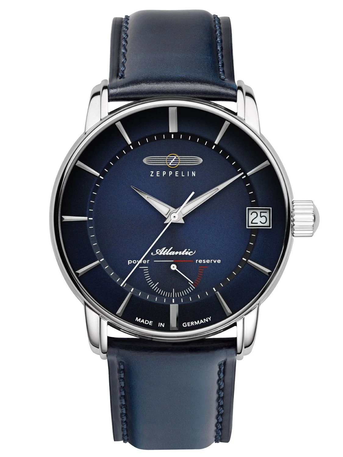 Zeppelin 8416-3 Herrenuhr Automatik Gangreserve Atlantic Dunkelblau 1 Zeppelin 8416-3 Herrenuhr Automatik Gangreserve Atlantic Dunkelblau