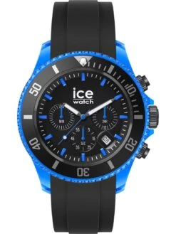 Ice-Watch 019844 Herren-Armbanduhr ICE Chrono XL Schwarz/Blau