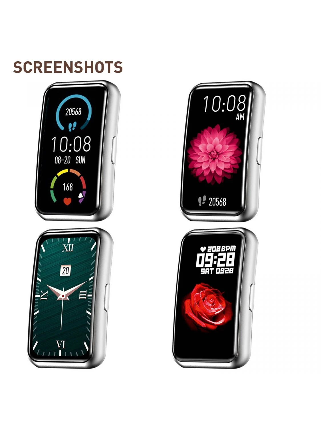 Atlanta 9720/4 Smartwatch Armbanduhr Für Damen Und Herren 2 Atlanta 9720/4 Smartwatch Armbanduhr Für Damen Und Herren – Bild 2