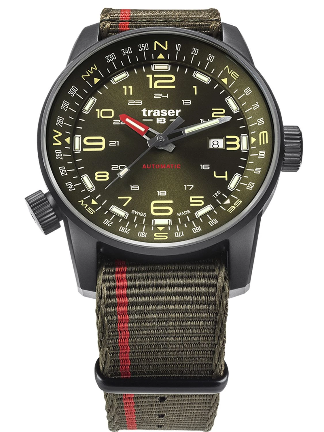 Traser H3 110456 Herrenuhr Automatik P68 Pathfinder Grün 1 Traser H3 110456 Herrenuhr Automatik P68 Pathfinder Grün