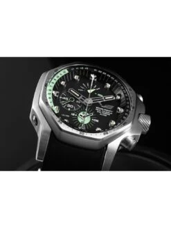 Vostok Europe YM86-640A695 Herrenuhr Atomic Age Multifunktion Schwarz -Mode Zubehör Geschäft 22595525 5