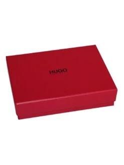 HUGO 50490805-001 Herren-Geldbeutel Leder Schwarz Myles Trifold -Mode Zubehör Geschäft 249 1