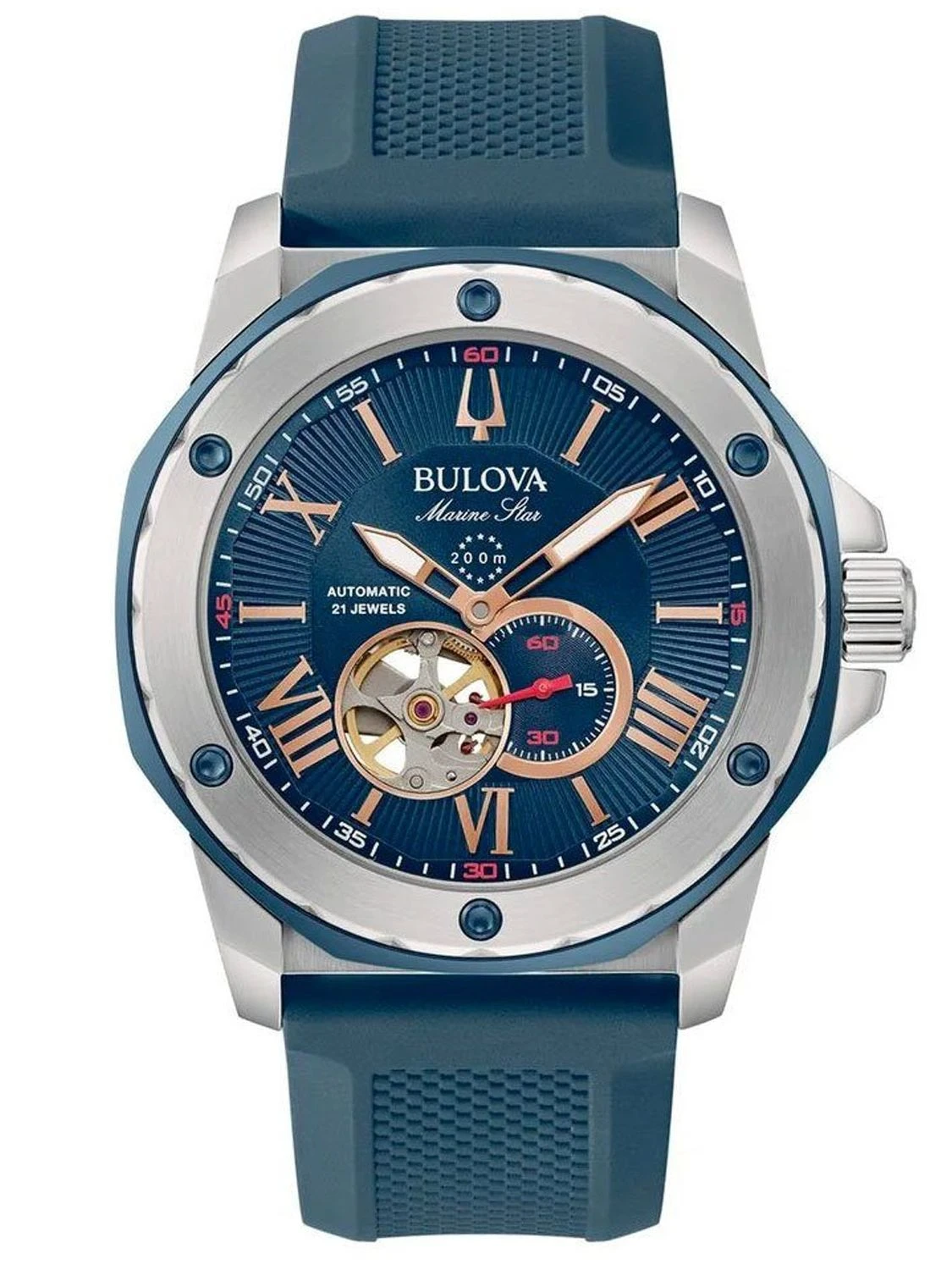 Bulova 98A282 Automatik Herrenuhr Marine 1 Bulova 98A282 Automatik Herrenuhr Marine