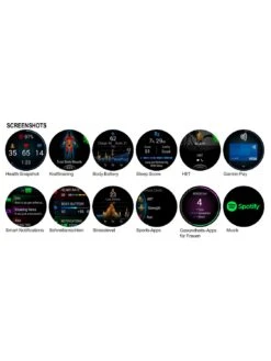 Garmin 010-02429-10 Venu 2S Fitness Smartwatch Grau/Schiefergrau -Mode Zubehör Geschäft 306112687307 5