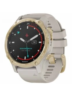 Garmin 010-02403-01 Descent MK2S Taucheruhr Beige/Goldfarben