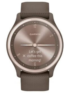 Garmin 010-02566-02 Vivomove Sport Damen-Smartwatch Mokka/Perlgold -Mode Zubehör Geschäft 306112689729 4