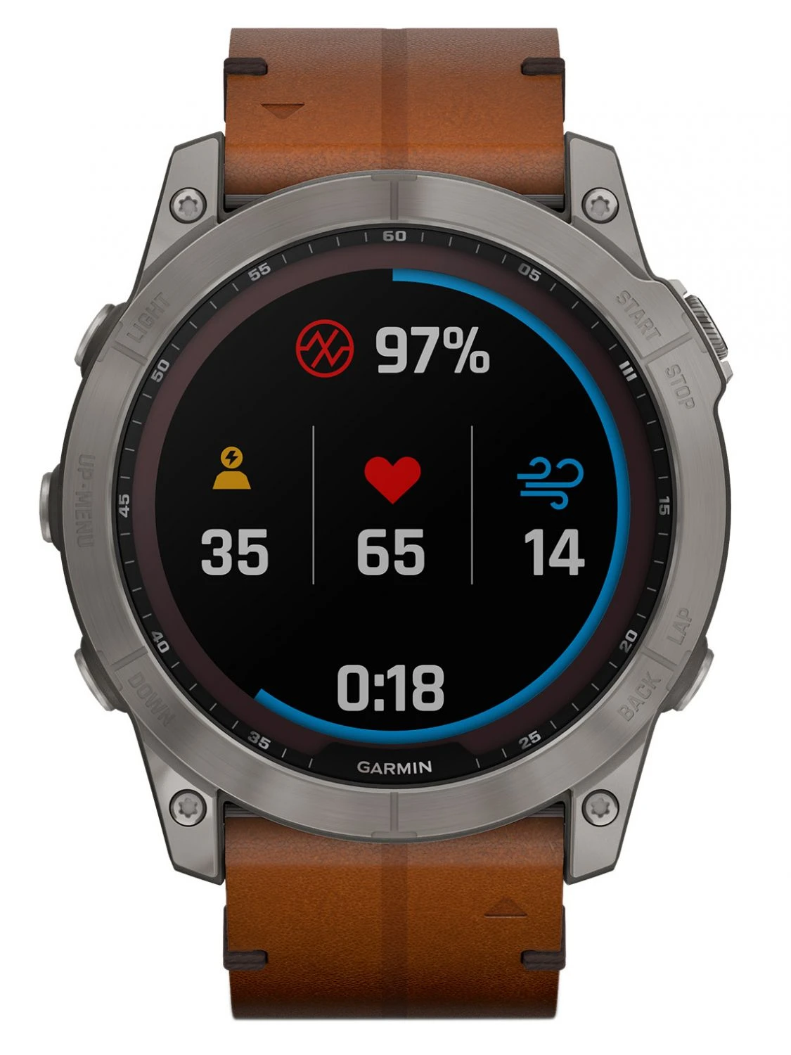 Garmin 010-02541-19 Fenix 7X Saphir Solar Titan Smartwatch Schiefergrau 4 Garmin 010-02541-19 Fenix 7X Saphir Solar Titan Smartwatch Schiefergrau – Bild 4