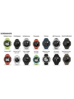 Garmin 010-02627-05 Instinct 2 Solar Surf Edition GPS Smartwatch Bells Beach -Mode Zubehör Geschäft 306112690060 6