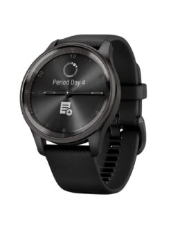 Garmin 010-02665-00 Vivomove Trend Damen-Smartwatch Schwarz/Schiefergrau