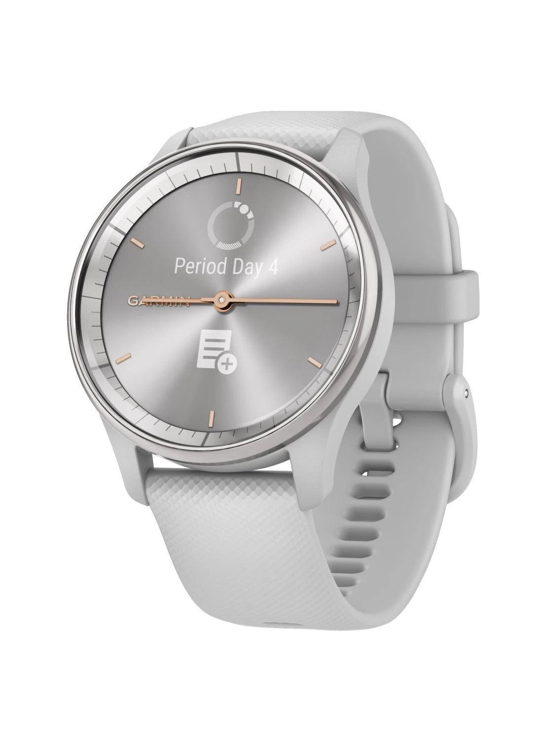 Garmin 010-02665-03 Vivomove Trend Damen-Smartwatch Hellgrau/Silberfarben 1 Garmin 010-02665-03 Vivomove Trend Damen-Smartwatch Hellgrau/Silberfarben