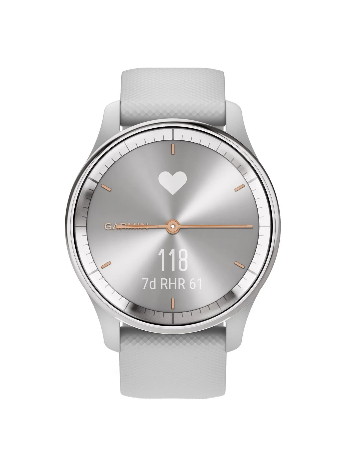 Garmin 010-02665-03 Vivomove Trend Damen-Smartwatch Hellgrau/Silberfarben 2 Garmin 010-02665-03 Vivomove Trend Damen-Smartwatch Hellgrau/Silberfarben – Bild 2