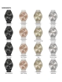 Garmin 010-02665-03 Vivomove Trend Damen-Smartwatch Hellgrau/Silberfarben 11 Garmin 010-02665-03 Vivomove Trend Damen-Smartwatch Hellgrau/Silberfarben -Mode Zubehör Geschäft 30693687 5