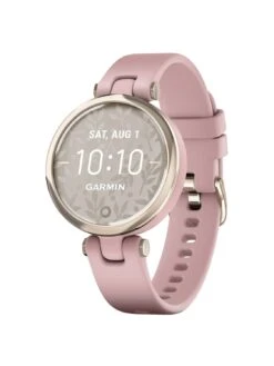 Garmin 010-02384-13 Lily Sport Damen-Smartwatch Rosa/Cremegoldfarben