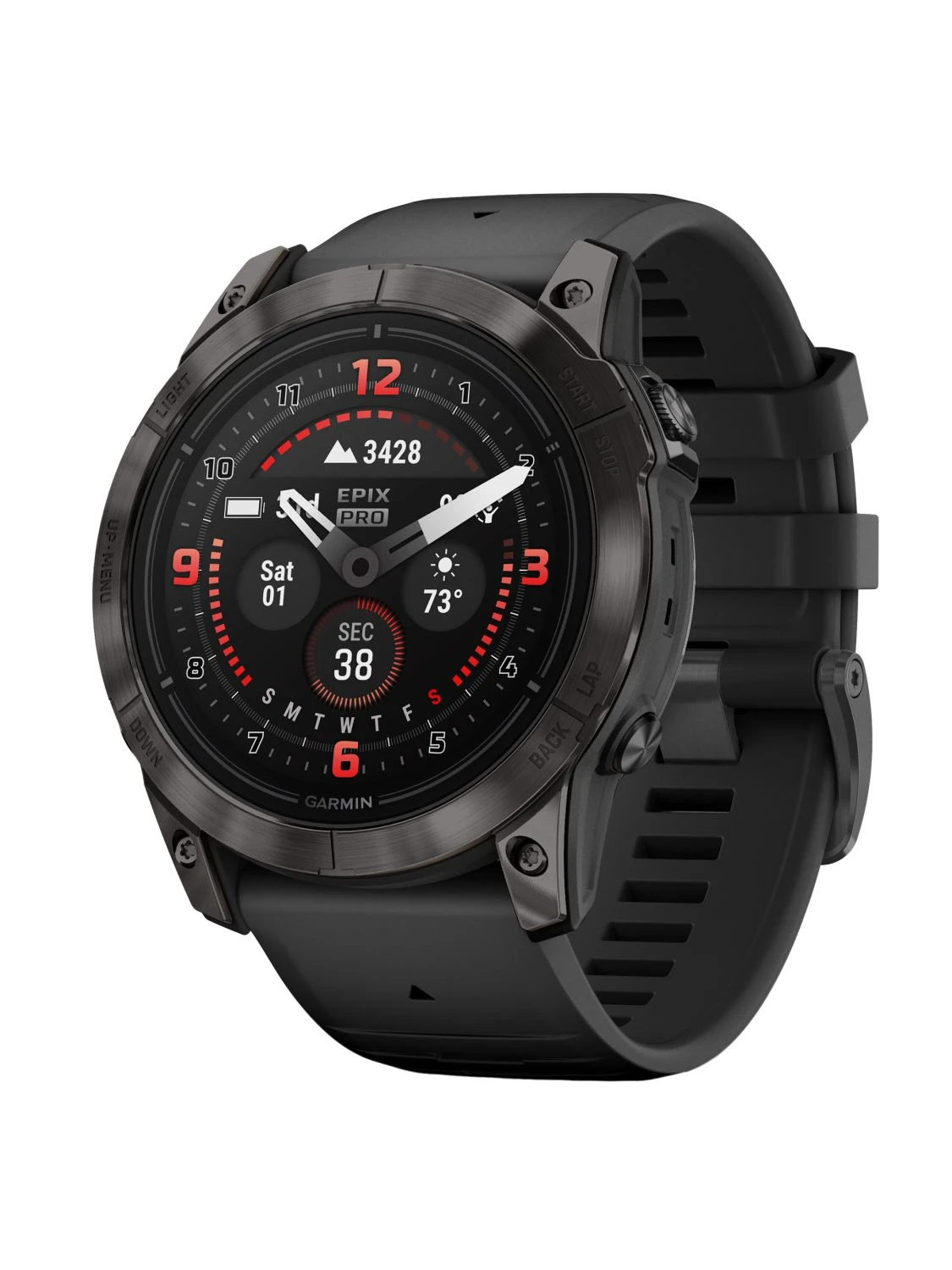 Garmin 010-02804-01 Epix Pro Saphir Smartwatch Carbongrau Titan DLC 51 Mm 1 Garmin 010-02804-01 Epix Pro Saphir Smartwatch Carbongrau Titan DLC 51 Mm