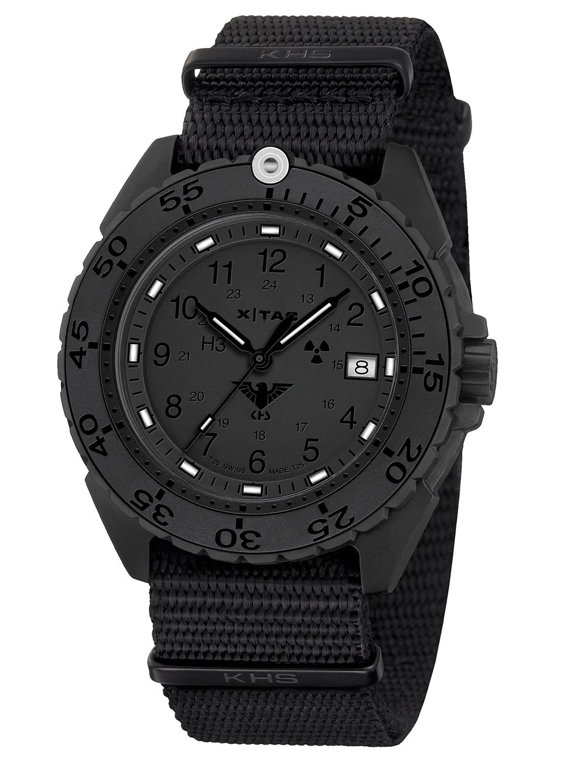 KHS ENFBTXTF.NB Herrenuhr Titan Enforcer Schwarz 1 KHS ENFBTXTF.NB Herrenuhr Titan Enforcer Schwarz