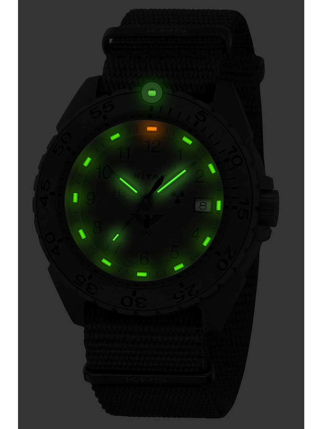 KHS ENFBTXTF.NB Herrenuhr Titan Enforcer Schwarz 2 KHS ENFBTXTF.NB Herrenuhr Titan Enforcer Schwarz – Bild 2