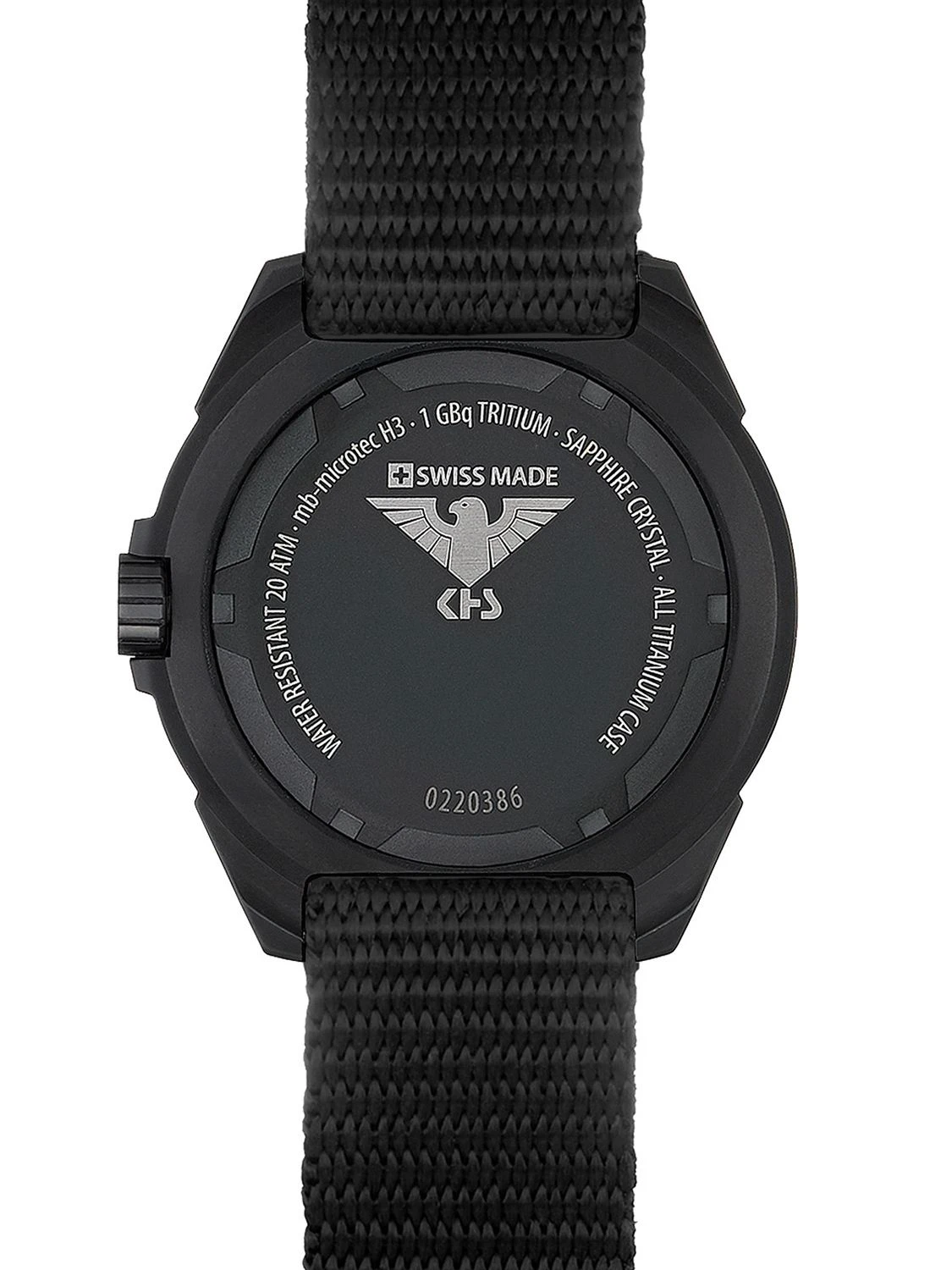 KHS ENFBTXTF.NB Herrenuhr Titan Enforcer Schwarz 5 KHS ENFBTXTF.NB Herrenuhr Titan Enforcer Schwarz – Bild 5